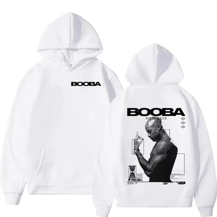 France rappeur Booba Nero Nemesis sweats à capuche vêtements pour hommes rétro mode Hip Hop manches longues