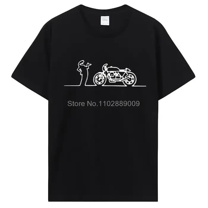 Hommes femmes Moto La Linea Nomads T-Shirt Lineman série TV vêtements coton t-shirts T-Shirt Hip Hop