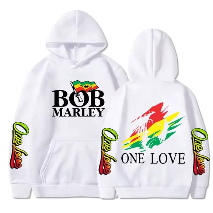 Rappeur Bob Marley sweats à capuche légende Reggae un amour