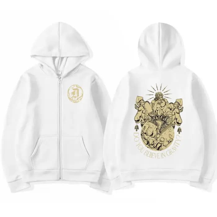 Anime Jojo Bizarre Adventure sweat à capuche avec fermeture éclair Dio Brando Manga