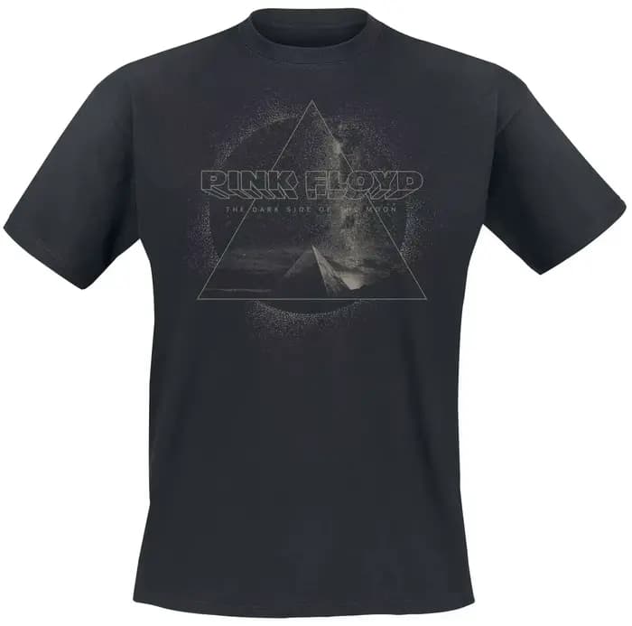 T-shirt décontracté en coton avec motif de la groupe Pink Floyd