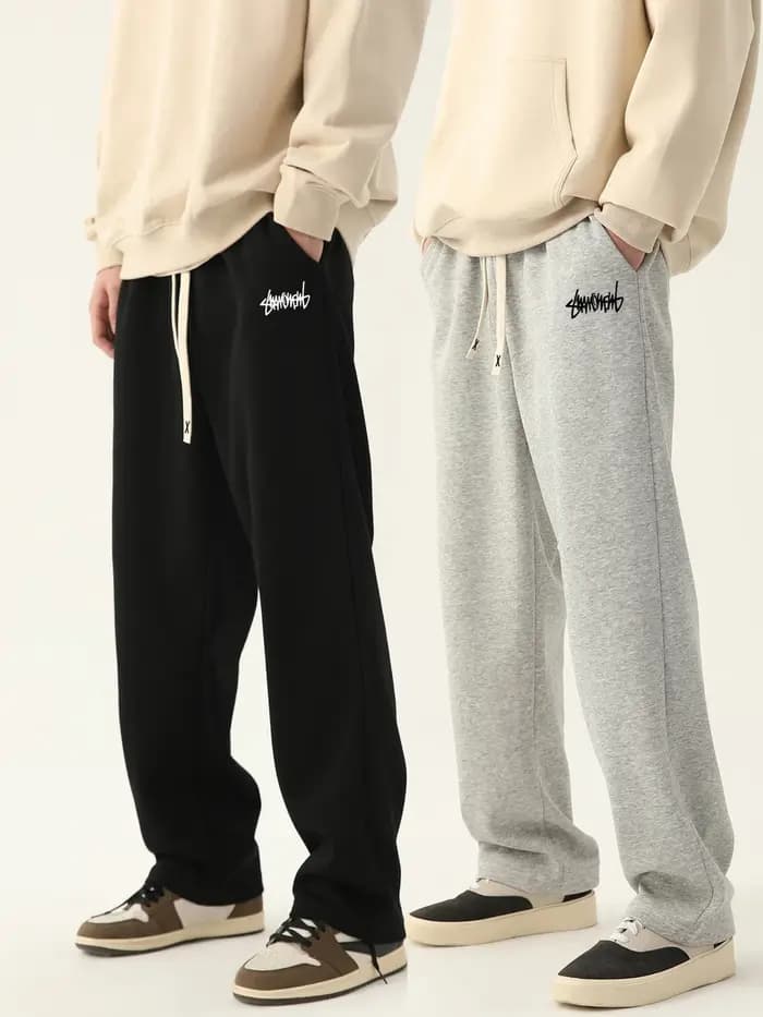 Pantalons de jogging pour hommes pantalons baggy neutres respirants pantalons d'extérieur baggy desi