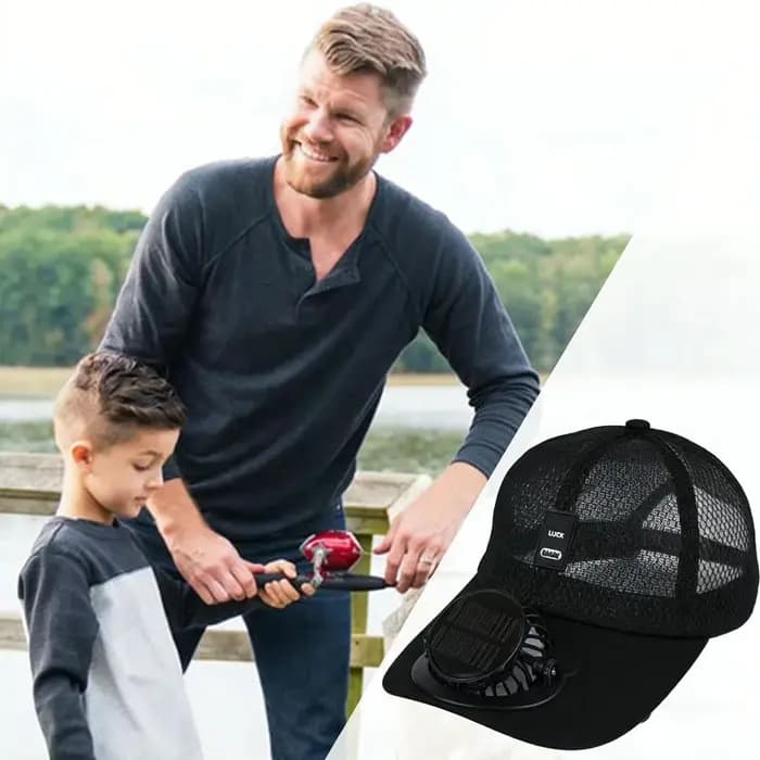 Casquette de baseball solaire pour hommes et femmes