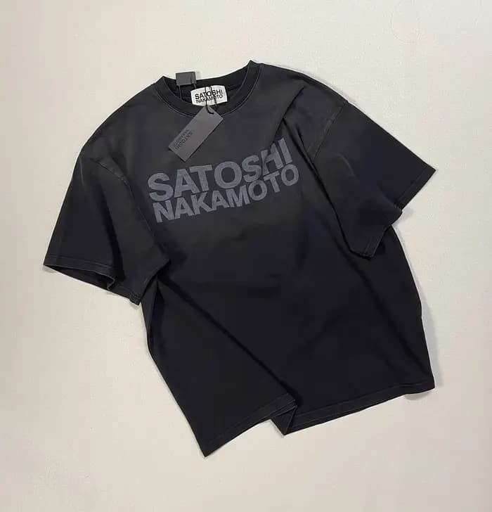 Nouveau T-shirt décontracté unisexe à manches courtes col rond oversize en coton noir avec logo imprimé et lettres