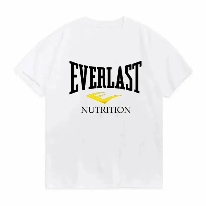EVERLAST BOXING Logo T-shirt et col rond femme imprimé été
