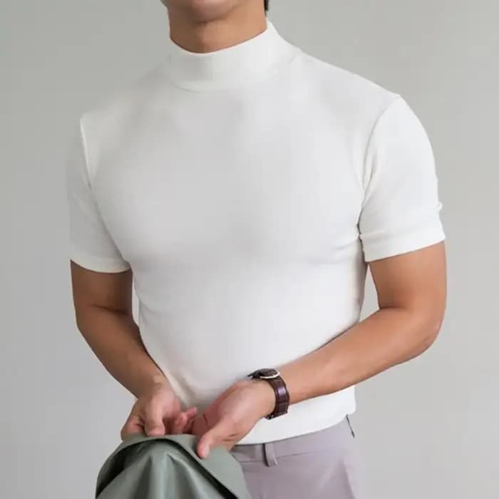 T-shirt à manches courtes pour hommes