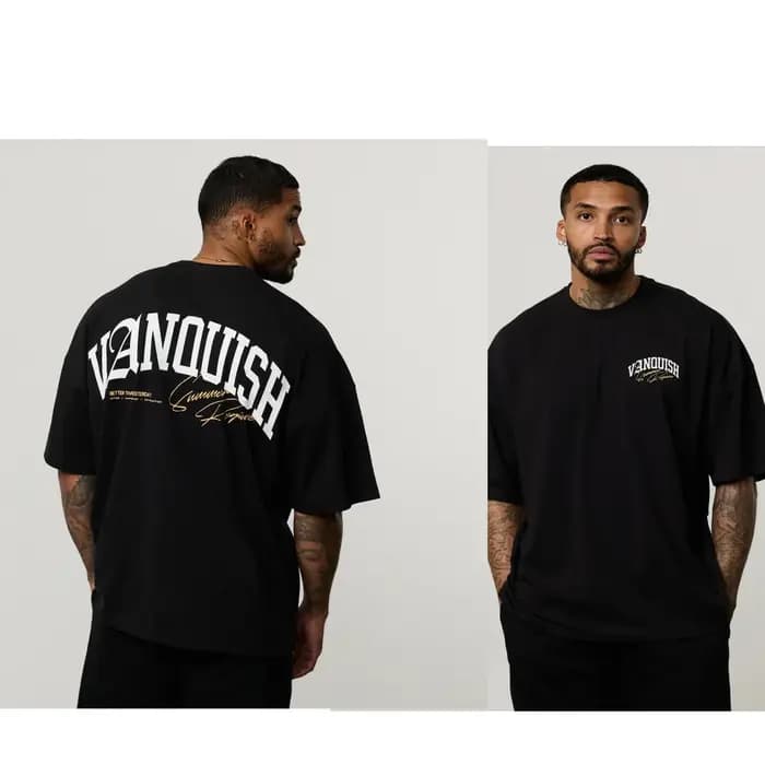 T-shirt de sport gris, style streetwear