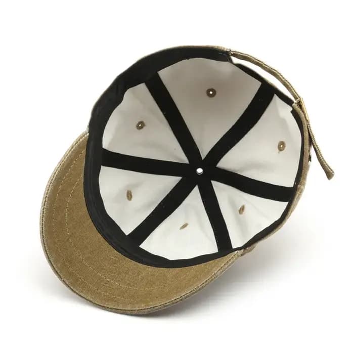 Casquette de baseball rétro à bord court pour hommes et femmes