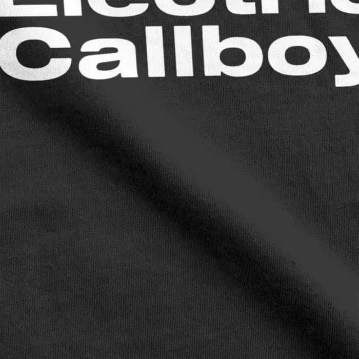 Hommes femmes T-Shirt électrique Callboy nouveauté coton