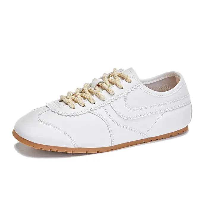 Chaussures d'entraînement allemandes pour femmes 2026 – Nouvelles baskets en cuir véritable