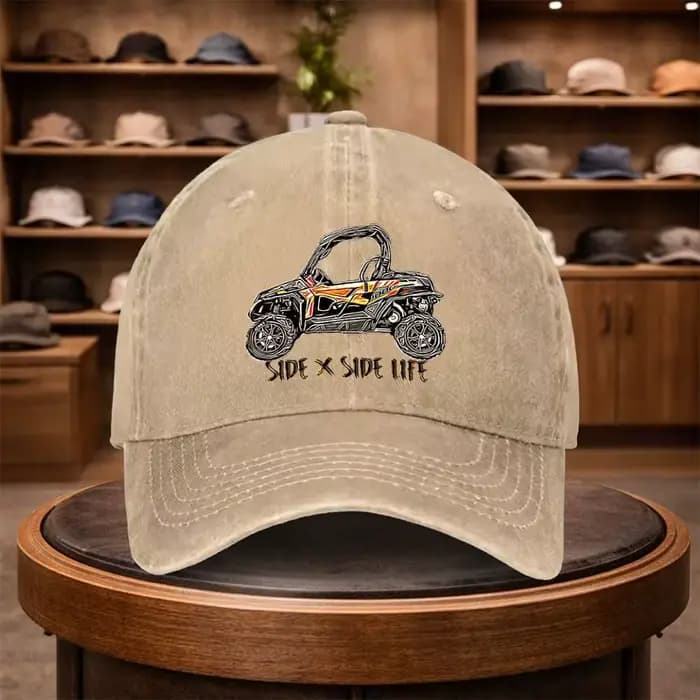 Casquette de baseball imprimée 1 SIDE X SIDE LIFE