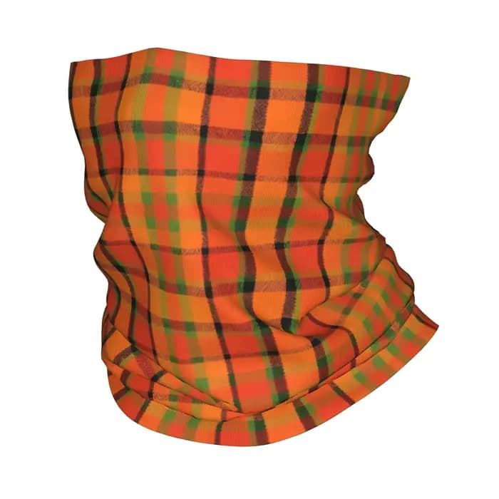 Personnalisé Royal Tartan Plaid hiver bandeau cou plus chaud hommes femmes randonnée Camping Tube écharpe rayures visage Bandana guêtre