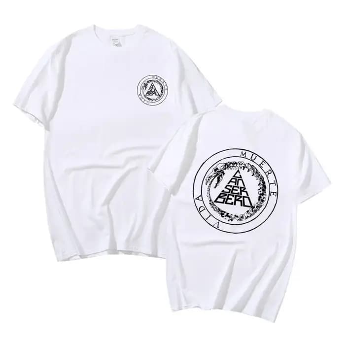T-shirt imprimé graphique Canserbero Vida pour hommes et femmes
