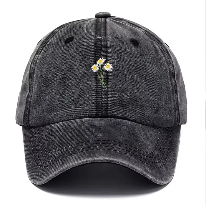 Casquette de Baseball en coton délavé Vintage