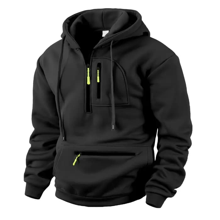 Sweat-shirt de sport décontracté à capuche pour hommes