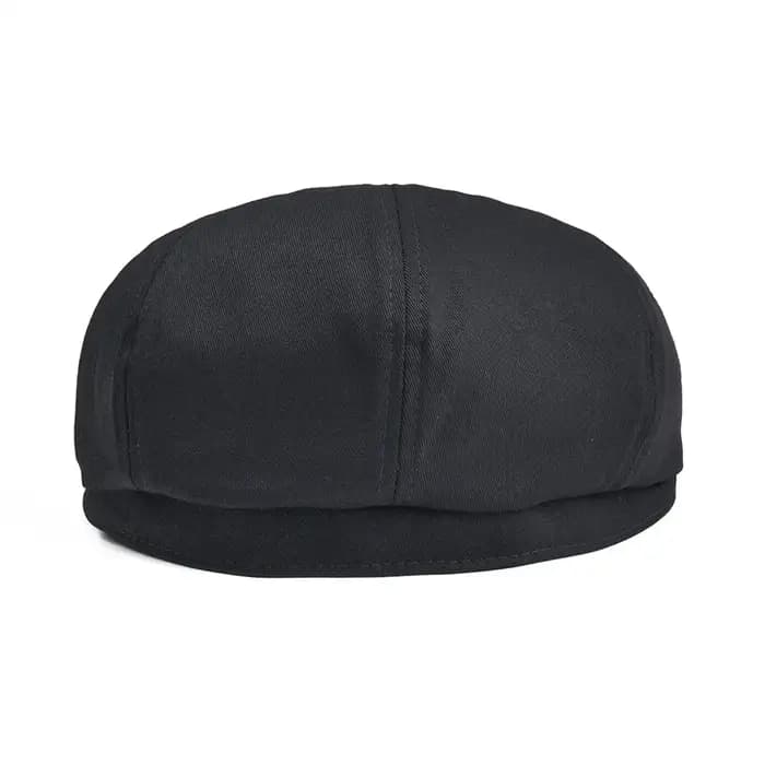 Casquette Gavroche BOTVELA en Coton Sergé pour Homme, Chapeau à Huit Panneaux pour Femme, Casquettes