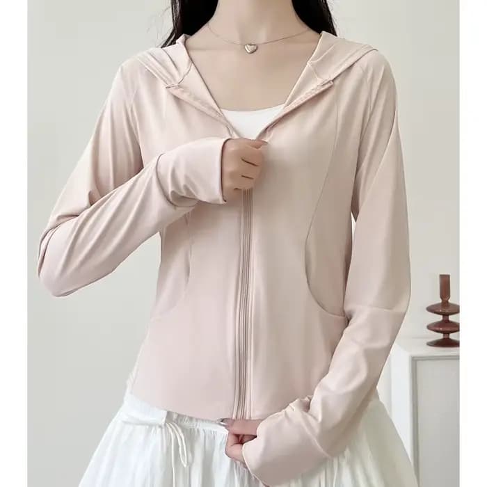 Nouvelle Collection : Vêtements de Protection Solaire pour Femme – Hoodies Sportifs d'Extérieur Anti-UV