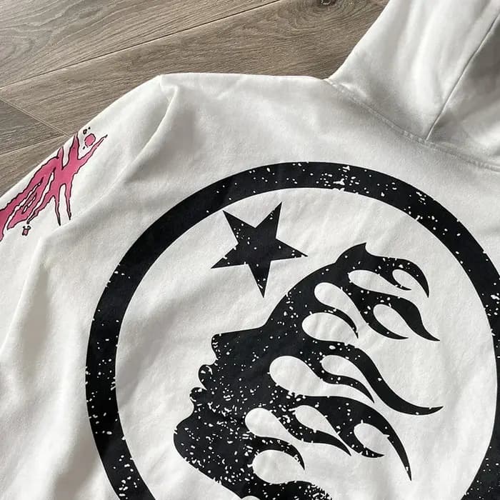 Sweat à capuche en polaire HS Flame Glitter Zip-Up Glitter