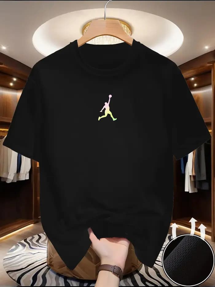 T-shirts tendance à manches courtes pour hommes et femmes