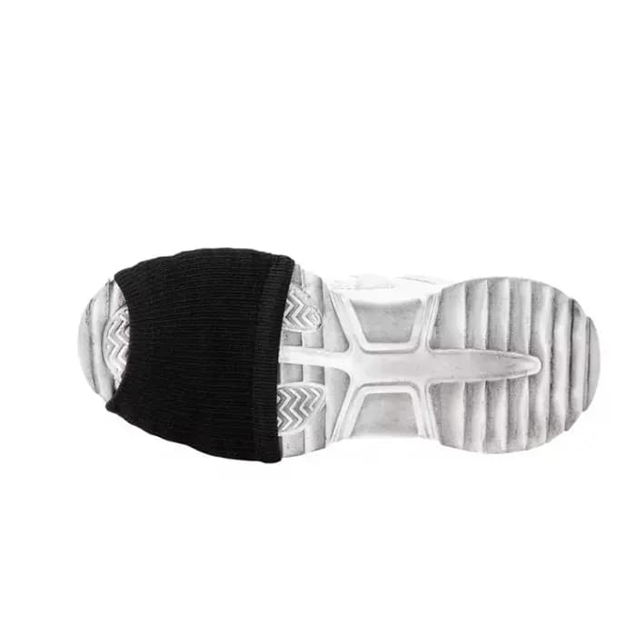 3 paires de paires de chaussettes de couleur unie pour baskets