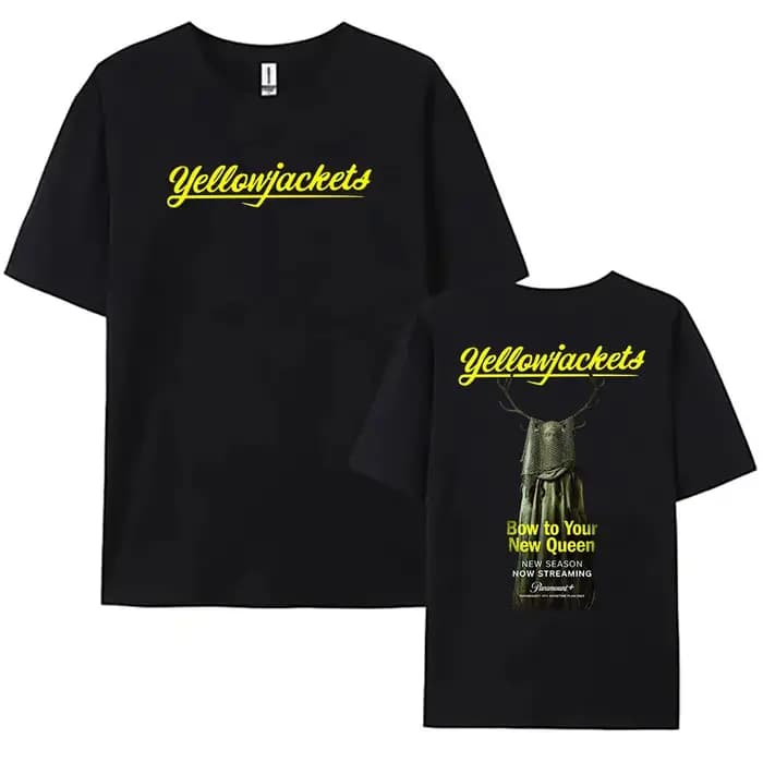 Vêtements graphiques série TV Yellowjackets impression T-shirt coton été femmes hommes t-shirts Hip Hop unisexe