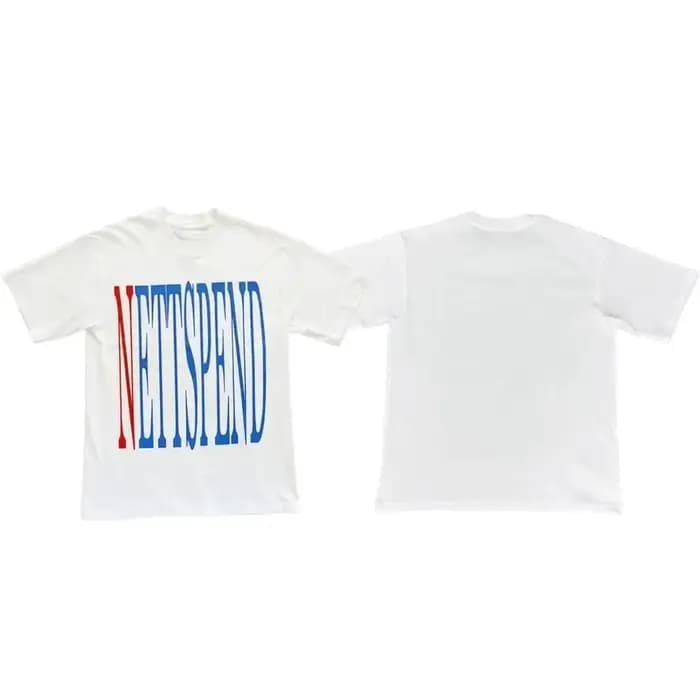 Nettspend Invert Tour T-Shirts Hip Hop Skateboard rue pur coton