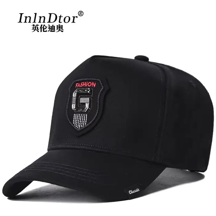 Casquette de baseball pour hommes, grande circonférence de la tête, haut, montrent le visage, petit