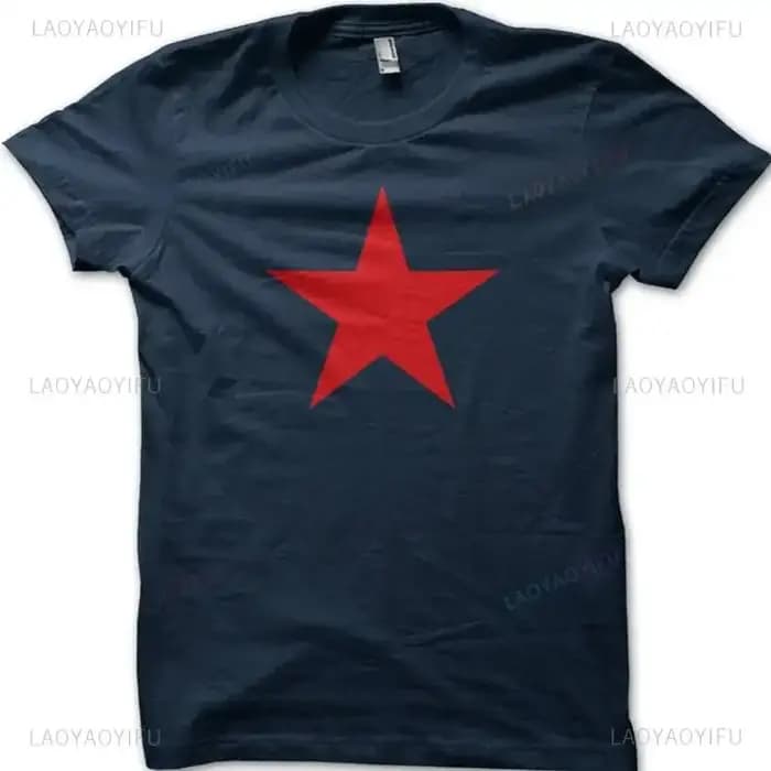 Étoile rouge soviétique Che Guevara révolution CCCP urss rétro graphique t-shirts femme homme Style
