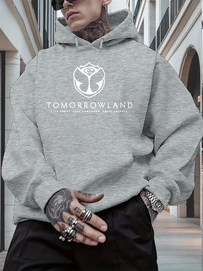Sweat-shirt à capuche pour homme - Pull décontracté