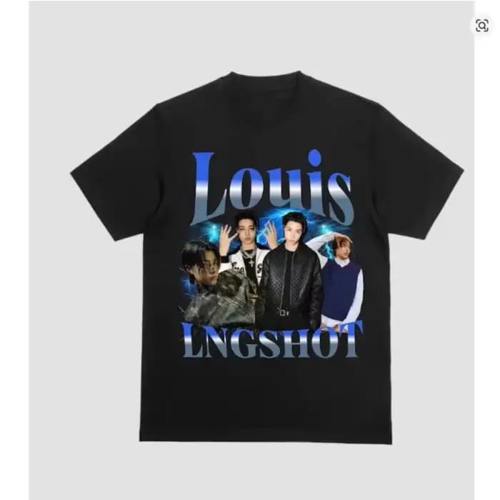 T-shirt graphique KPOP LNGSHOT Louis