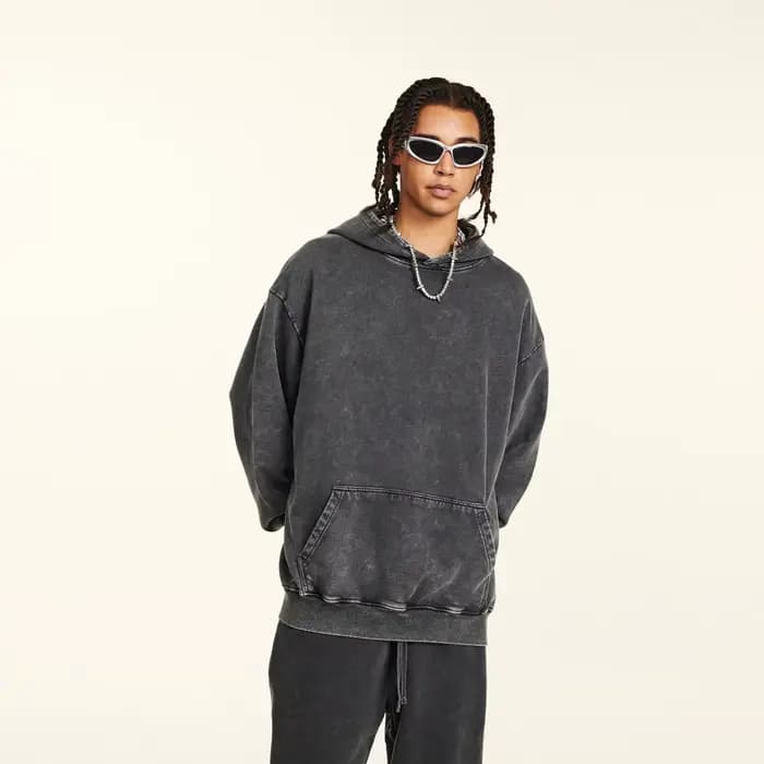 Pull à capuche surdimensionné pour hommes
