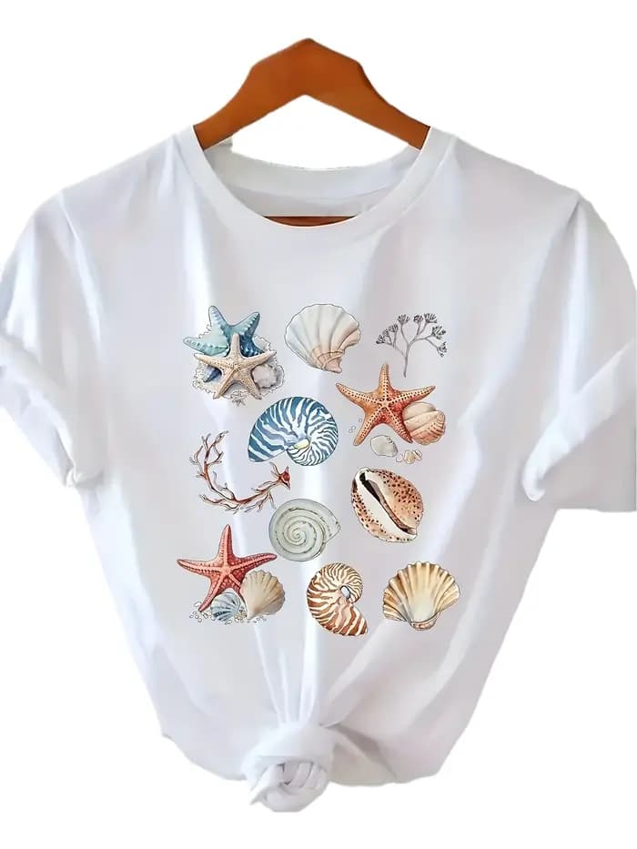 T-shirt décontracté pour femme