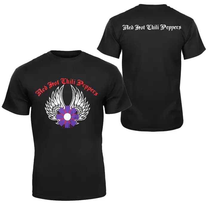 Red Hot Chili Peppers - T-shirt à manches courtes style streetwear américain pour hommes et femmes