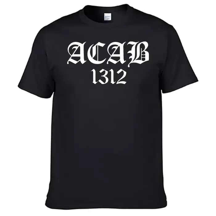 T-shirt Acab pour Homme, Top des Ventes, 1312