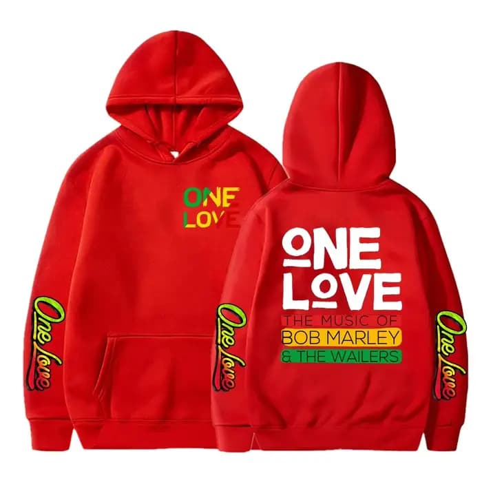 Sweats à capuche College Legend Reggae One Love pour hommes et femmes