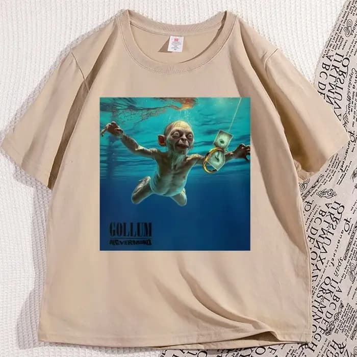 Gollum coton à manches courtes T-Shirt décontracté