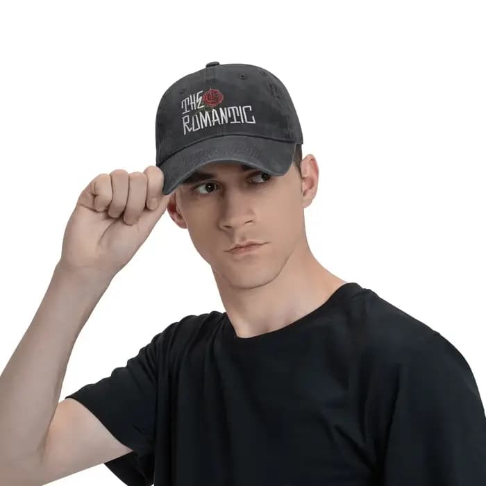 Casquette imprimée Bruno Mars The Romantic Tour 2026 pour hommes et femmes, chapeau de camionneur en coton, couvre-chef quotidien, casquette de baseball réglable