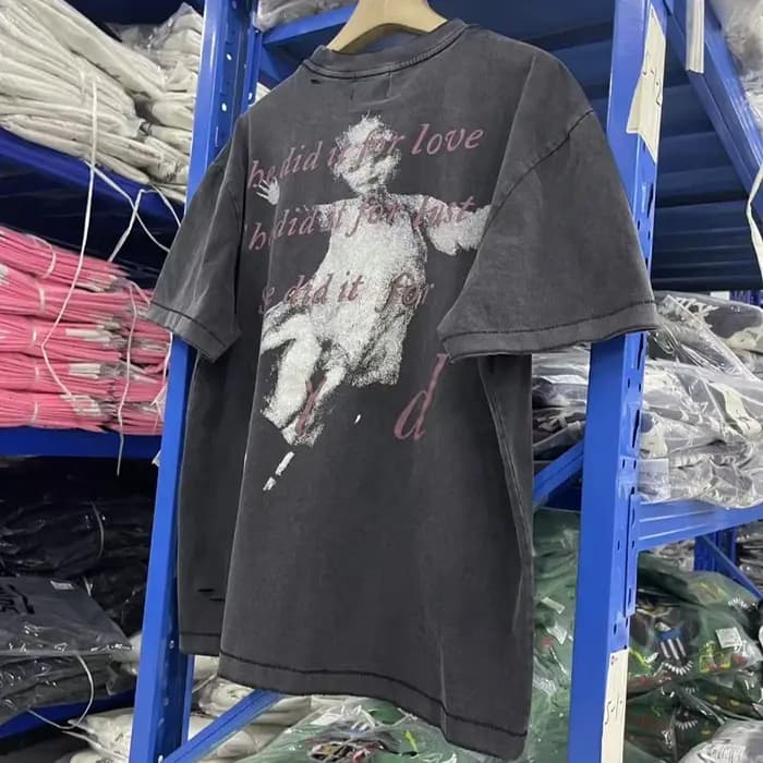 High Street – T-shirt ample à manches courtes pour hommes et femmes