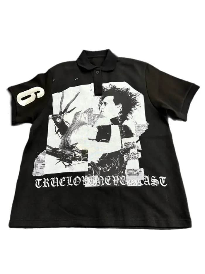 Vintage Sounds Collection graphique t-shirts Style gothique Streetwear Harajuku manches courtes Y2k hauts Polo t-shirt pour hommes vêtements
