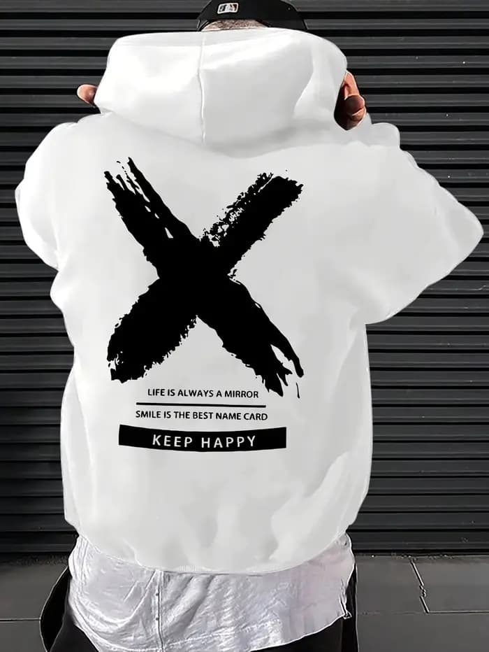 Sweat-shirt à capuche pour homme