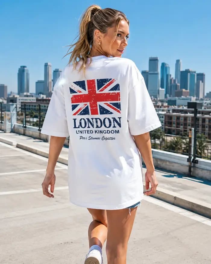 T-Shirt à manches courtes et col rond pour hommes et femmes