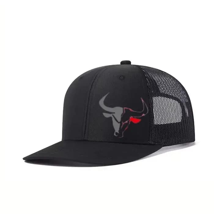 Casquette de Baseball d'été décontractée avec tête de taureau imprimée