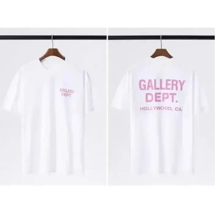 Collection d'été pour hommes grandes tailles GALLERY DEPT. T-shirt imprimé HOLLYWOOD CA