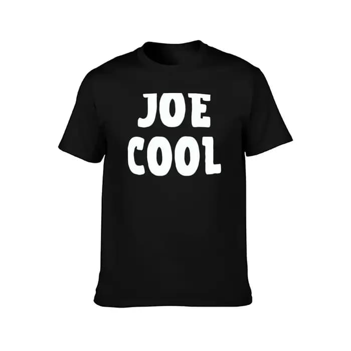 Joe Cool T-Shirt Style urbain Décontracté à manches courtes