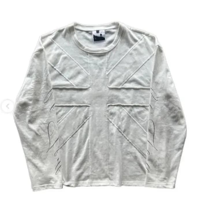 Nouveauté 2026 – T-shirt oversize à manches longues gris foncé pour femme