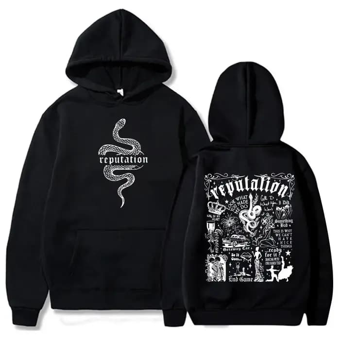 Dernière tendance Code Taylor réputation mode sweat à capuche