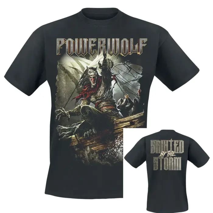 T-Shirt Warrior Powerwolf pour hommes et femmes