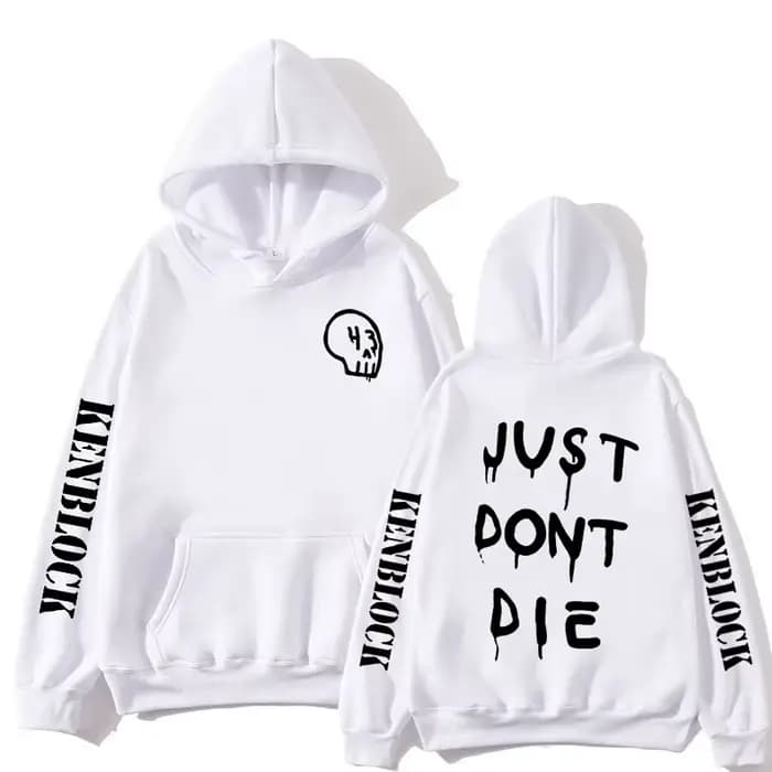 Just ne Die 43 Ken Block – sweat à capuche imprimé pour hommes et femmes