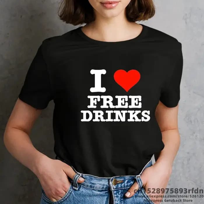 T-shirt à col rond personnalisé pour hommes et femmes
