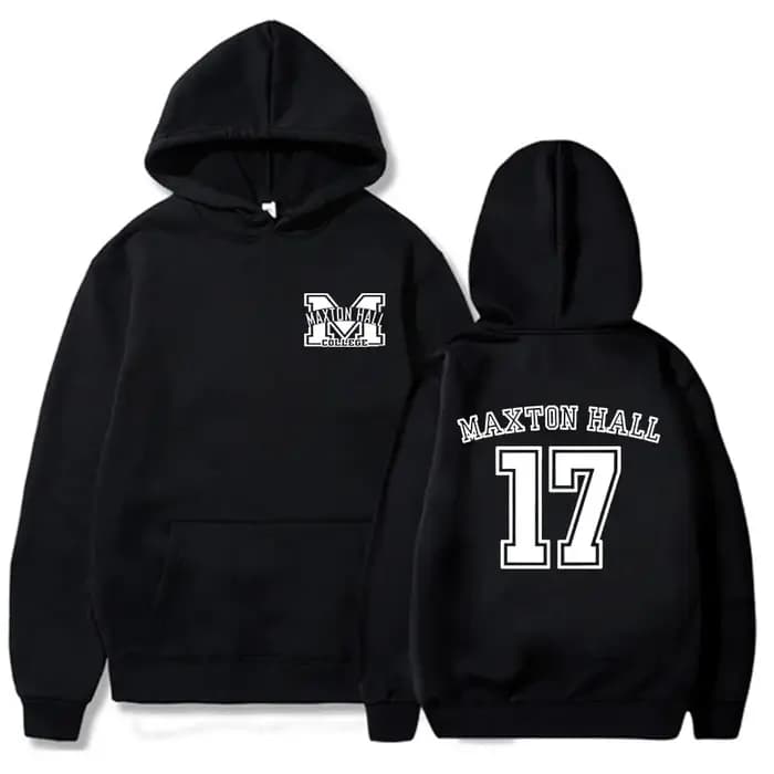 Maxton Hall 17 TV sweat à capuche graphique le monde entre nous sweat Sudaderas Para Mujer décontrac